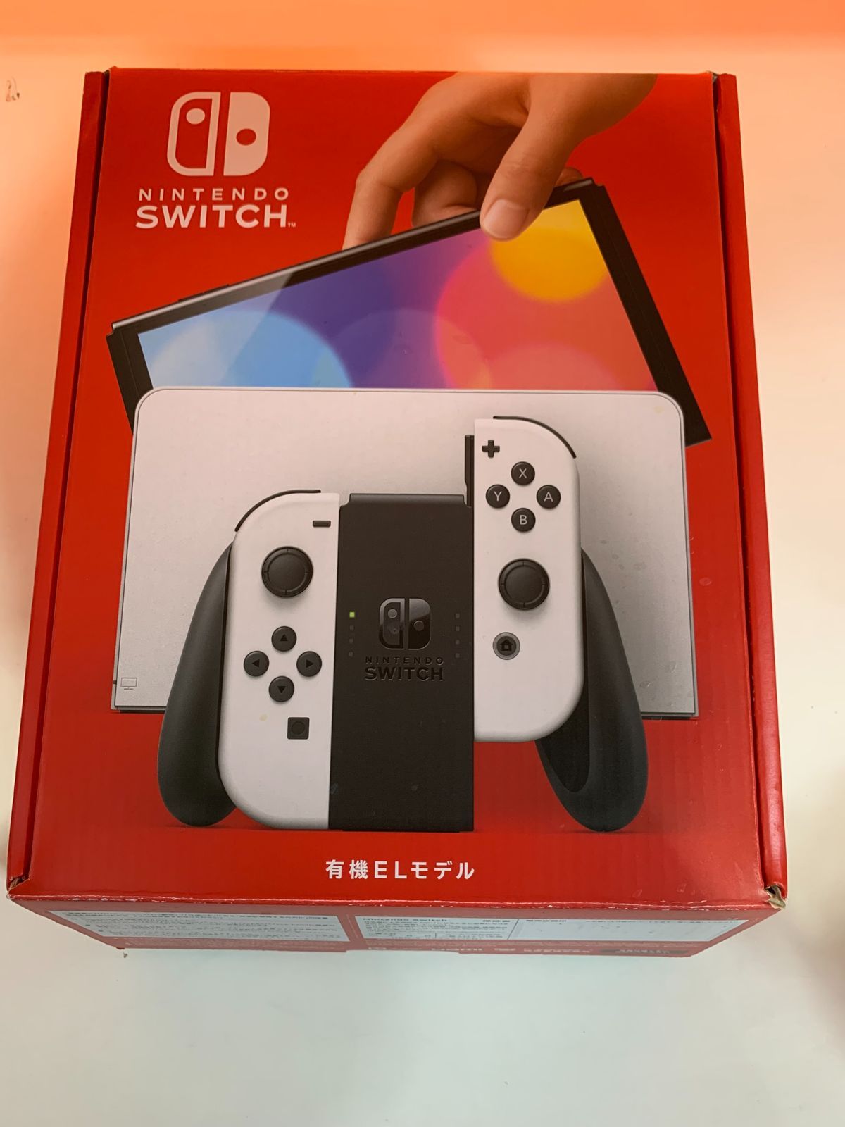 【美品】Nintendo Switch 有機ELモデル ホワイト/ブラック Nintendo Switch 有機ELモデル ホワイト/ブラック HEG-S-KAAAA②