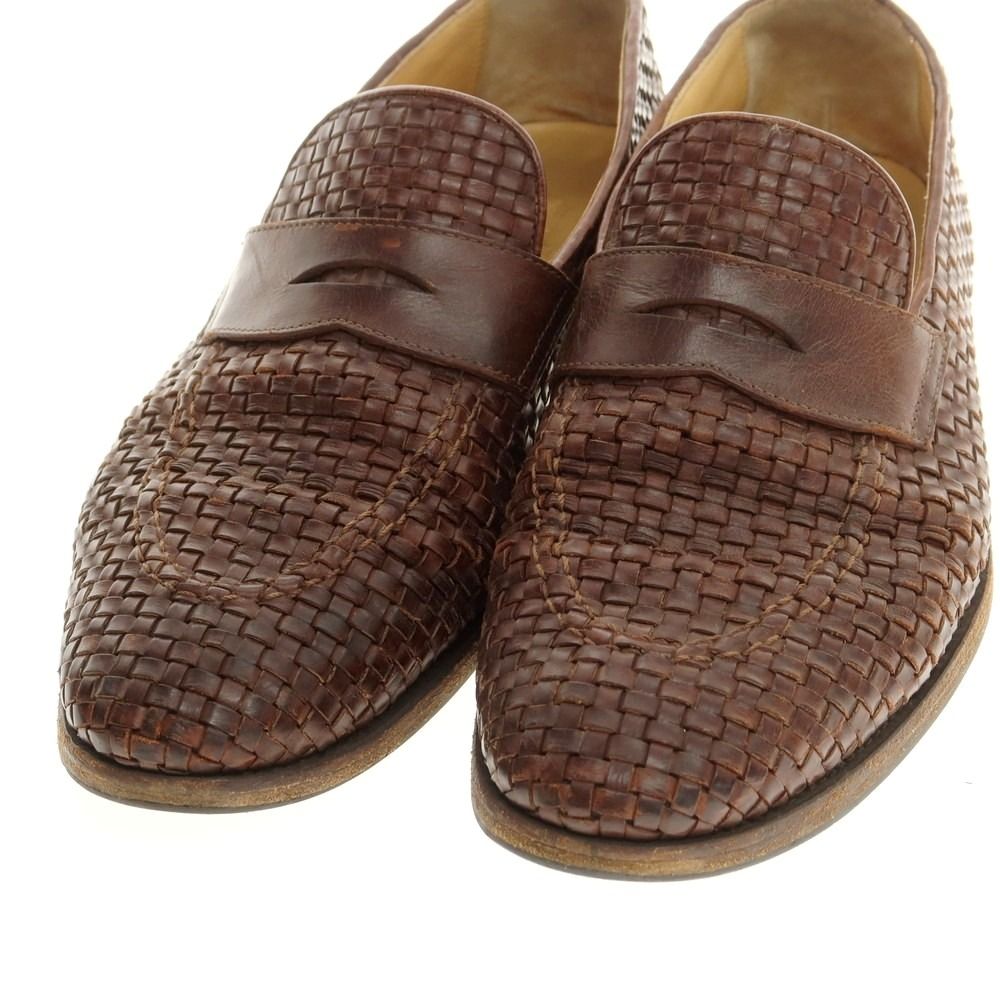 中古】ブルネロクチネリ Brunello Cucinelli イントレチャートレザー