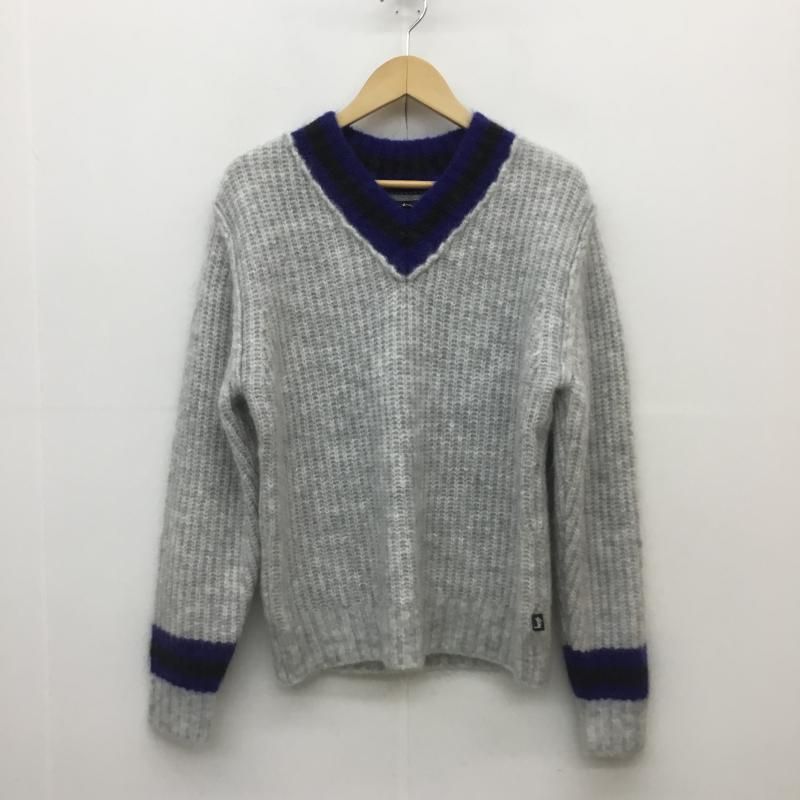 STUSSY ステューシー ニット、セーター 長袖 Mohair Tennis Sweater 