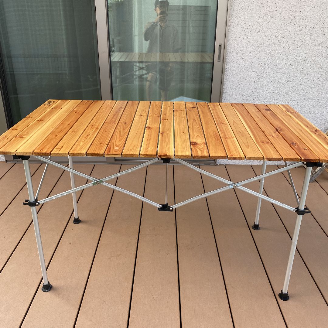 Coleman コールマンNatural Wood Roll Table/120 - アウトドア