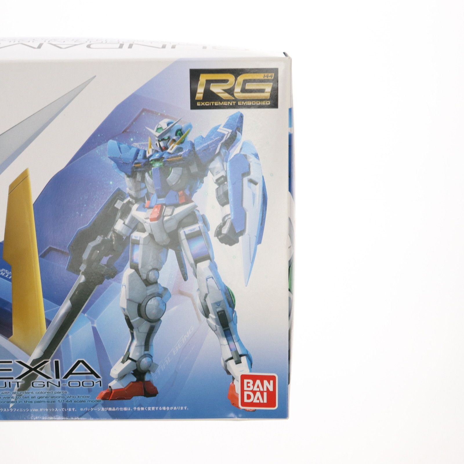 BANDAI - ガンプラEXPO限定 RG 1/144 GN-001 ガンダムエクシア エクストラフィニッシュVer. 機動戦士ガンダム00(ダブルオー) プラモデル(0195305) バンダイ Amazon | バンダイ(BANDAI) RG ガンダムエクシア エクストラ
