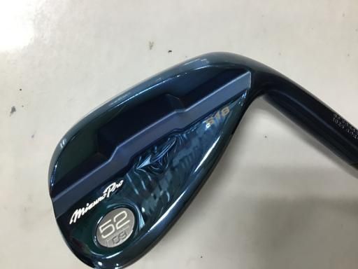 ミズノ Mizuno Pro S18 ブルー 52° 09° ウェッジ WG 純正特注シャフト フレックスその他 メンズ 男性用 右利き 右用 Cランク ゴルフクラブ