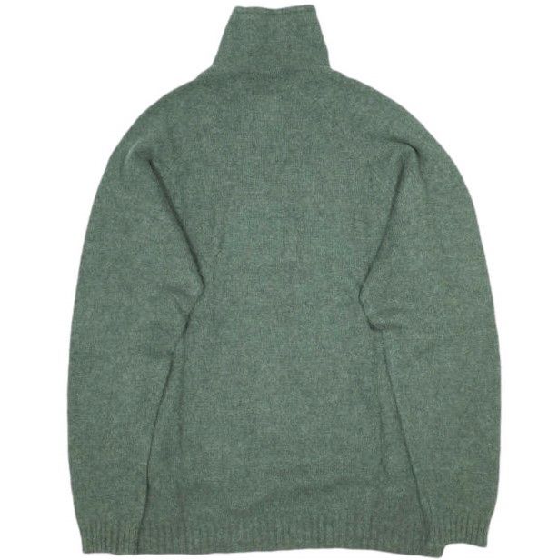 新品 ATON エイトン 日本製 BABY ALPACA HIGH NECK SWEATER ベビー
