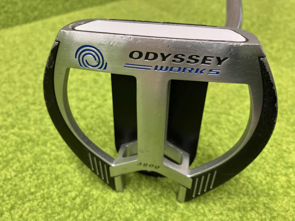 Odyssey WORKS VERSA 2・BALL FANG ヘッドカバー有り パター - メルカリ