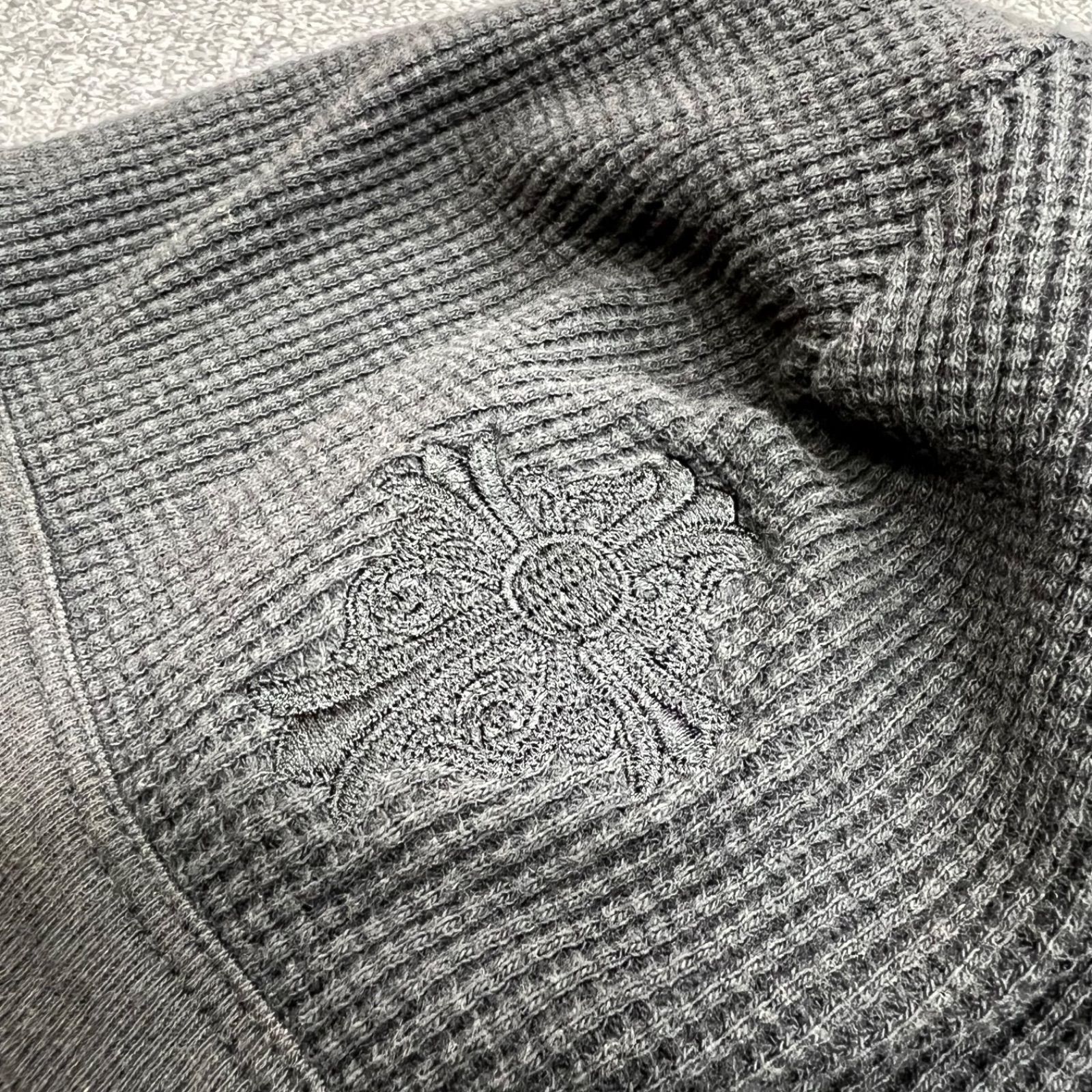 Chrome hearts クロムハーツ サーマル ビーニー 帽子 USA製 CHROME HEARTS クロムハーツ（原本無） CHクロス刺繍 サーマル