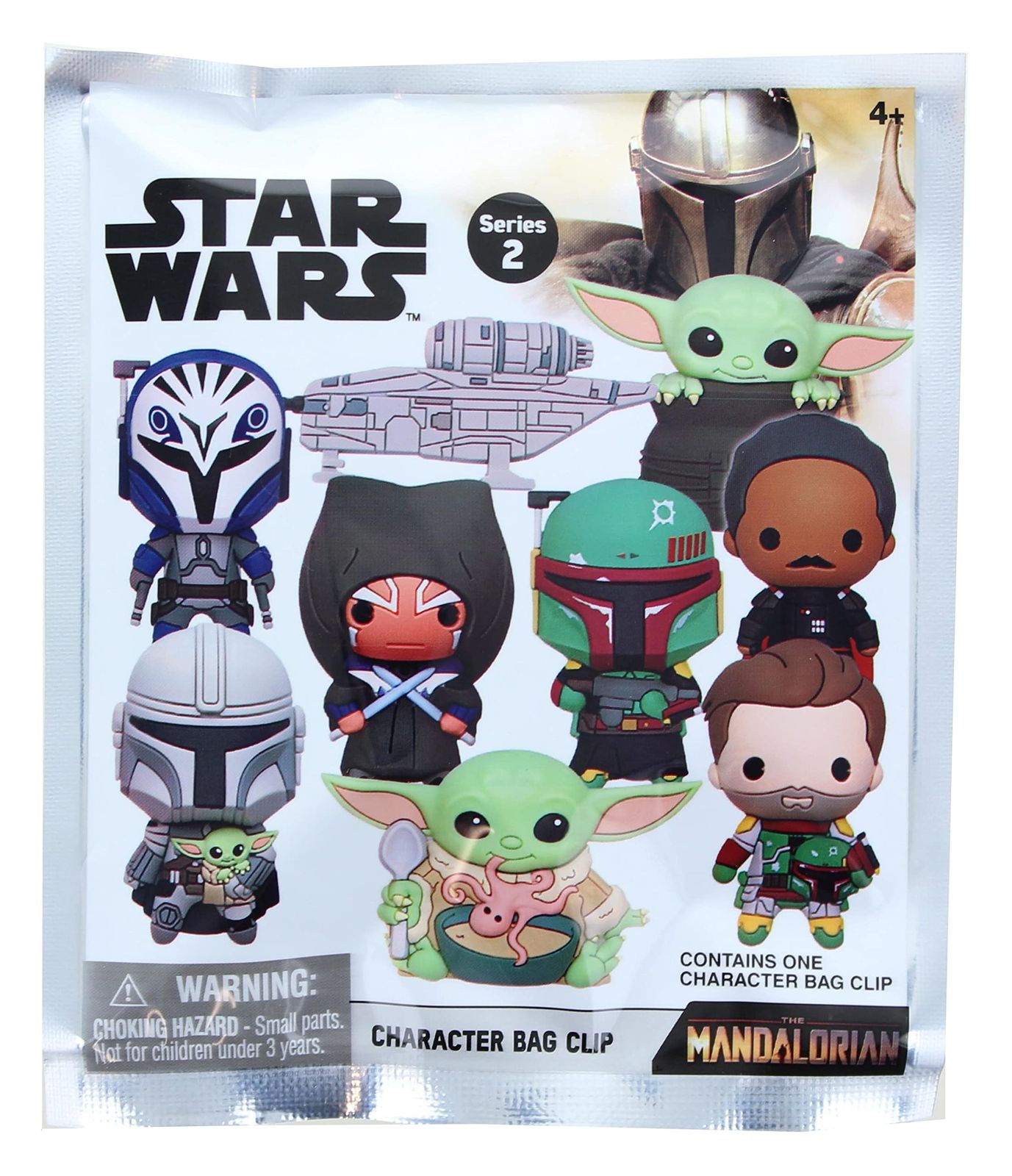 Star Wars Mandalorian 3D Foam Bag Clip - Series 2 