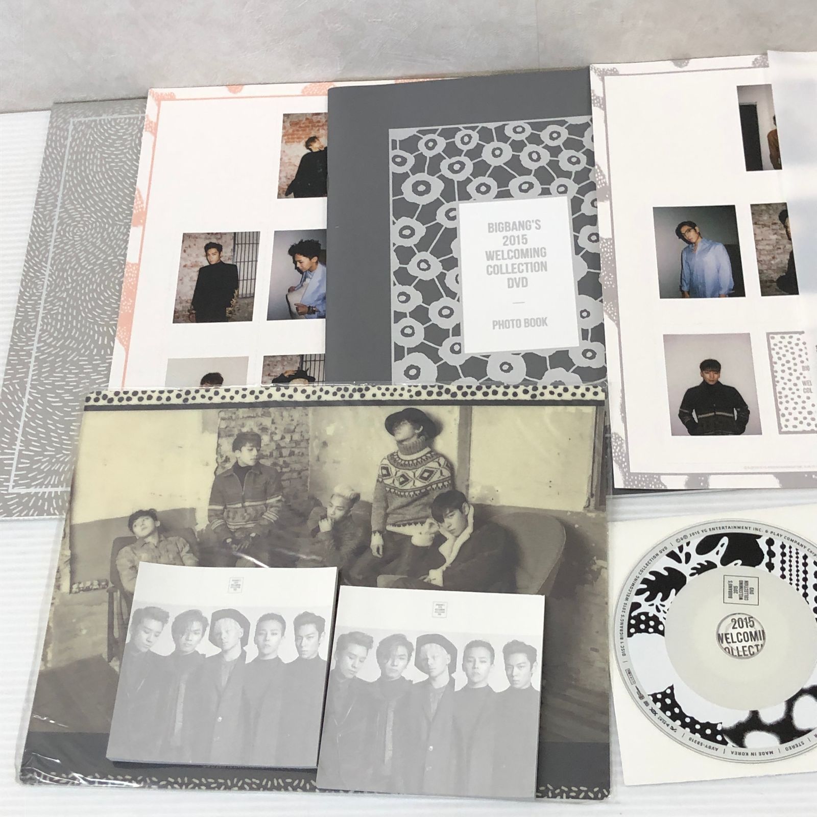 BIGBANG'S 2015 WELCOMING COLLECTION DVD ※欠品物不明 中古品