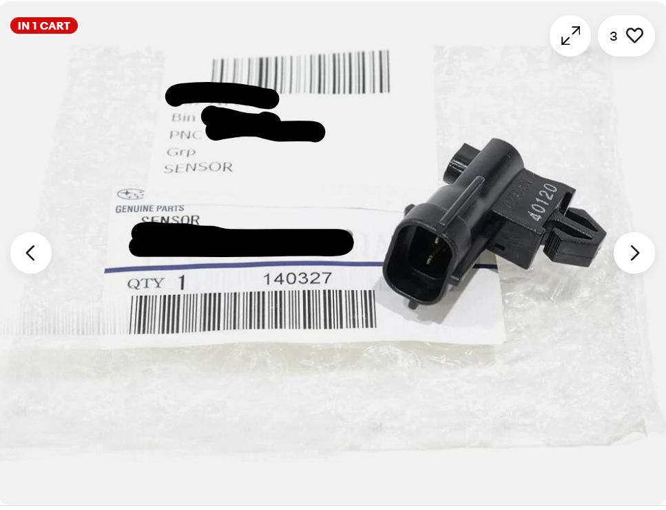 ベルセレージュSODウォーター 72492 High Limit Sensor 2002-Current