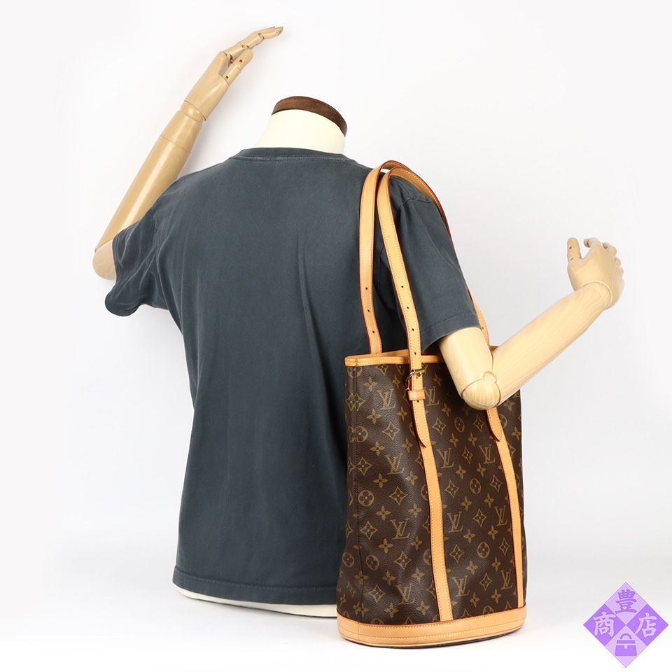 ルイ・ヴィトン LOUIS VUITTON M42236 バケットGM トートバッグ 