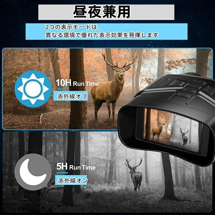 赤外線ナイトビジョンゴーグル ハンティン