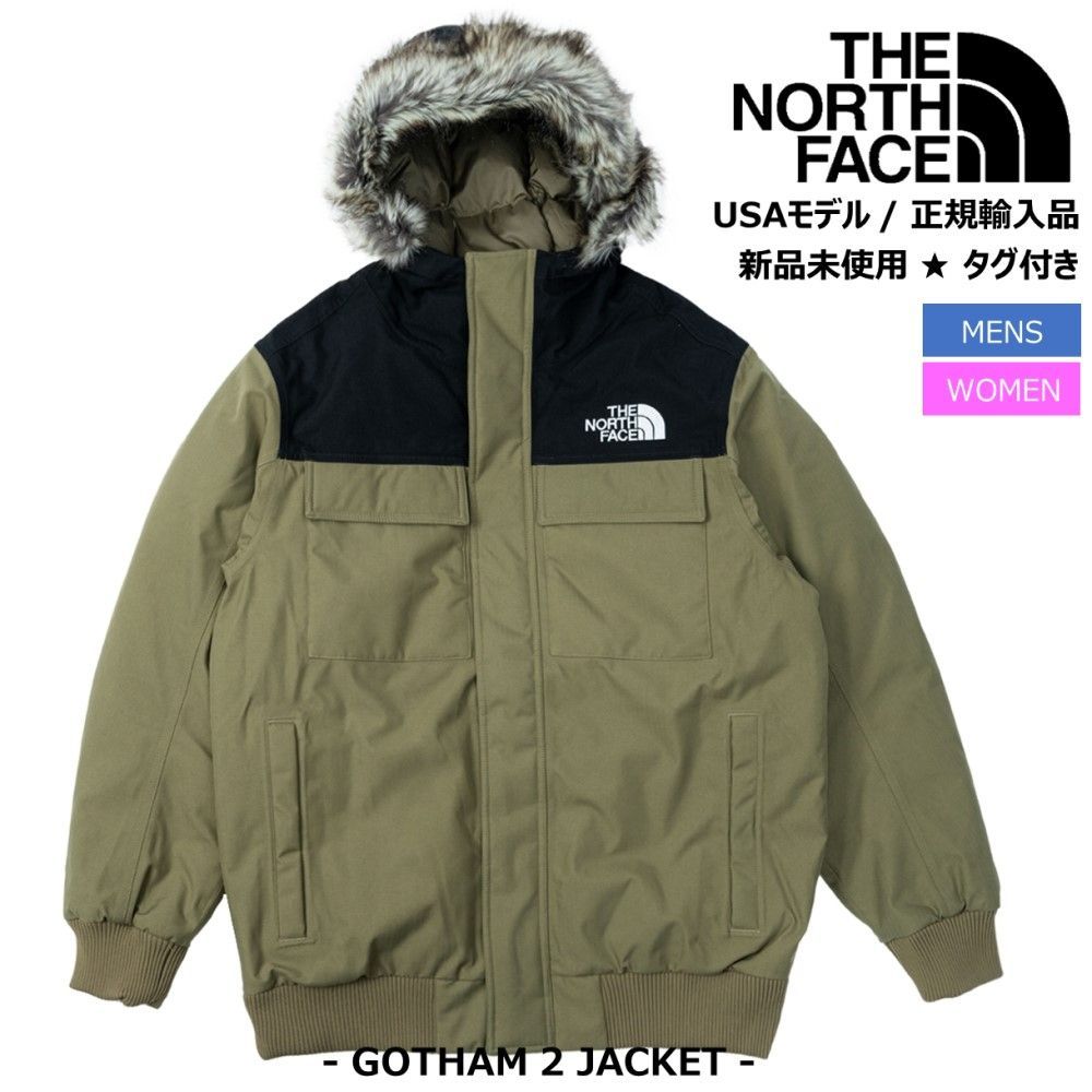 最終セール] [新品] ノースフェイス ダウンジャケット ゴッサム2 / GOTHAM 2 JACKET /メンズ カーキ USAモデル 正規品  未使用 タグ付 - メルカリ