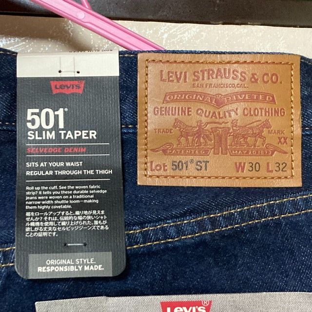 リーバイス 501®ST セルビッチ 30インチ タグ付き新品未使用品 - メルカリ