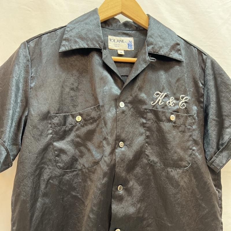 IOLANI　イオラニ　ヴィンテージ　ワークシャツ　vintage　半袖　シャツ agogo55_142311w
