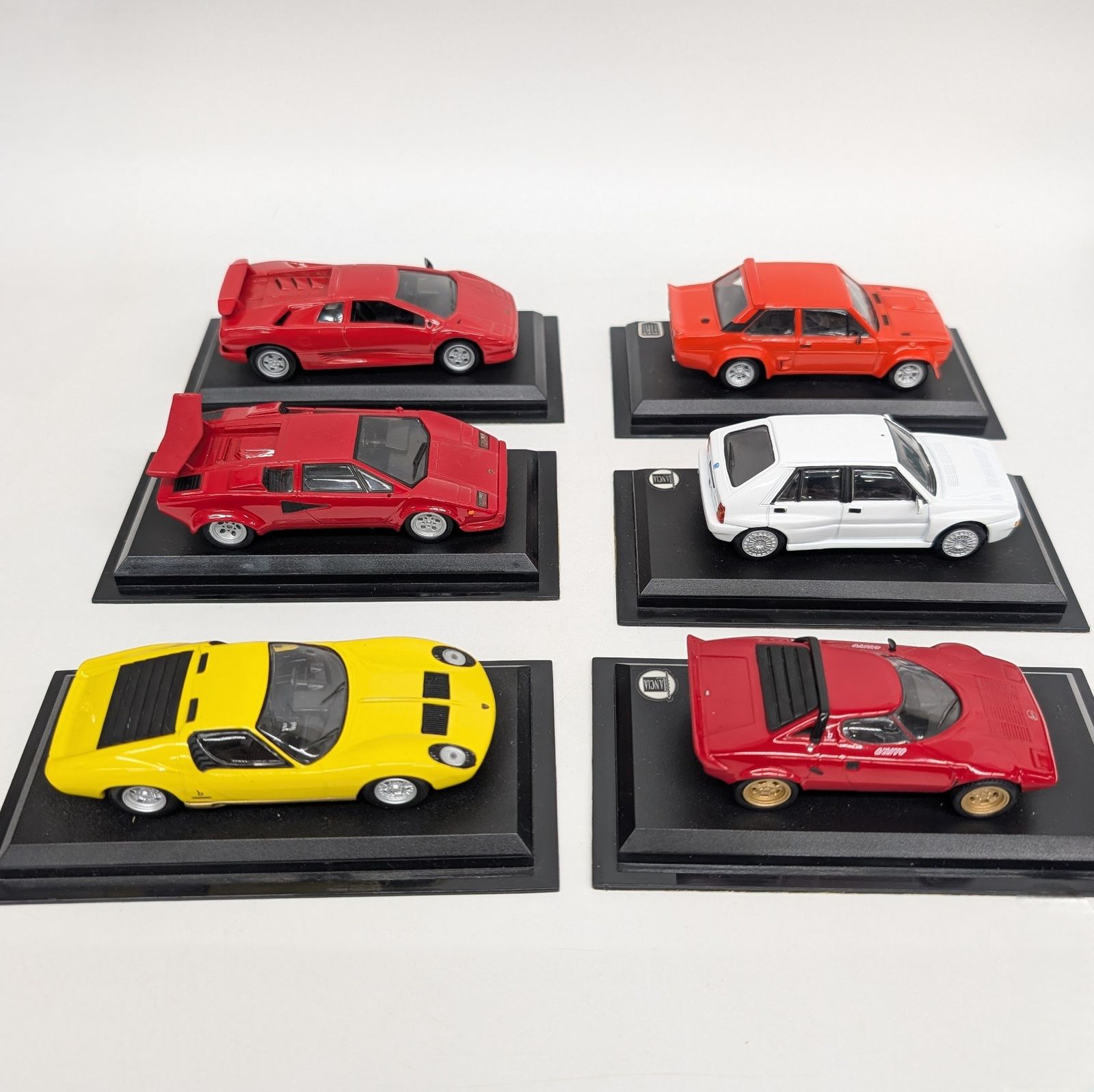ミニカー ランボルギーニ・ランチア 名車 6台 1/43 現状品 5610B