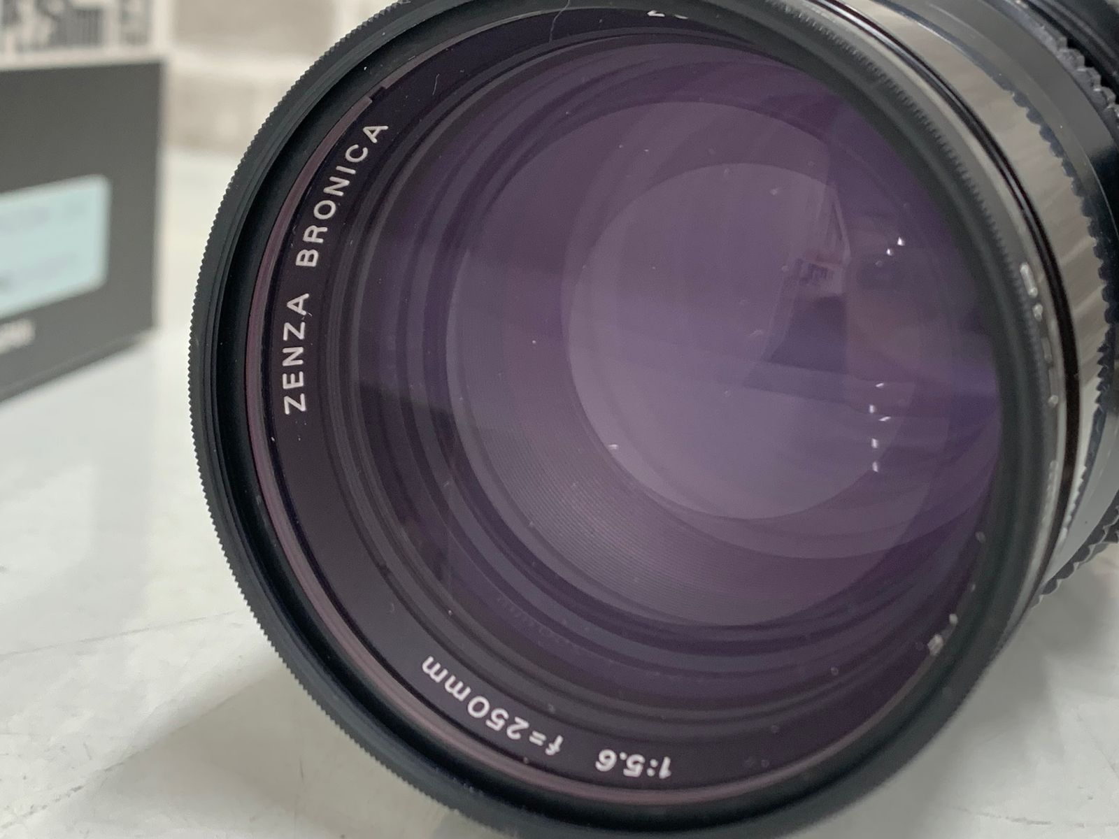 ゼンザブロニカ PE 250 mm F 5 6 カメラレンズ