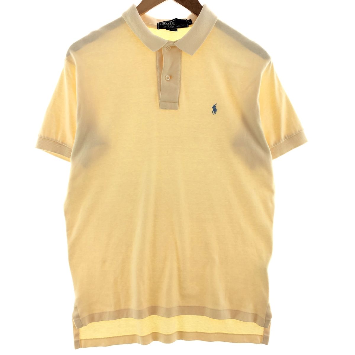 古着 90年代 ラルフローレン Ralph Lauren POLO by Ralph Lauren 半袖 ポロシャツ USA製 メンズL ヴィンテージ/eaa382822