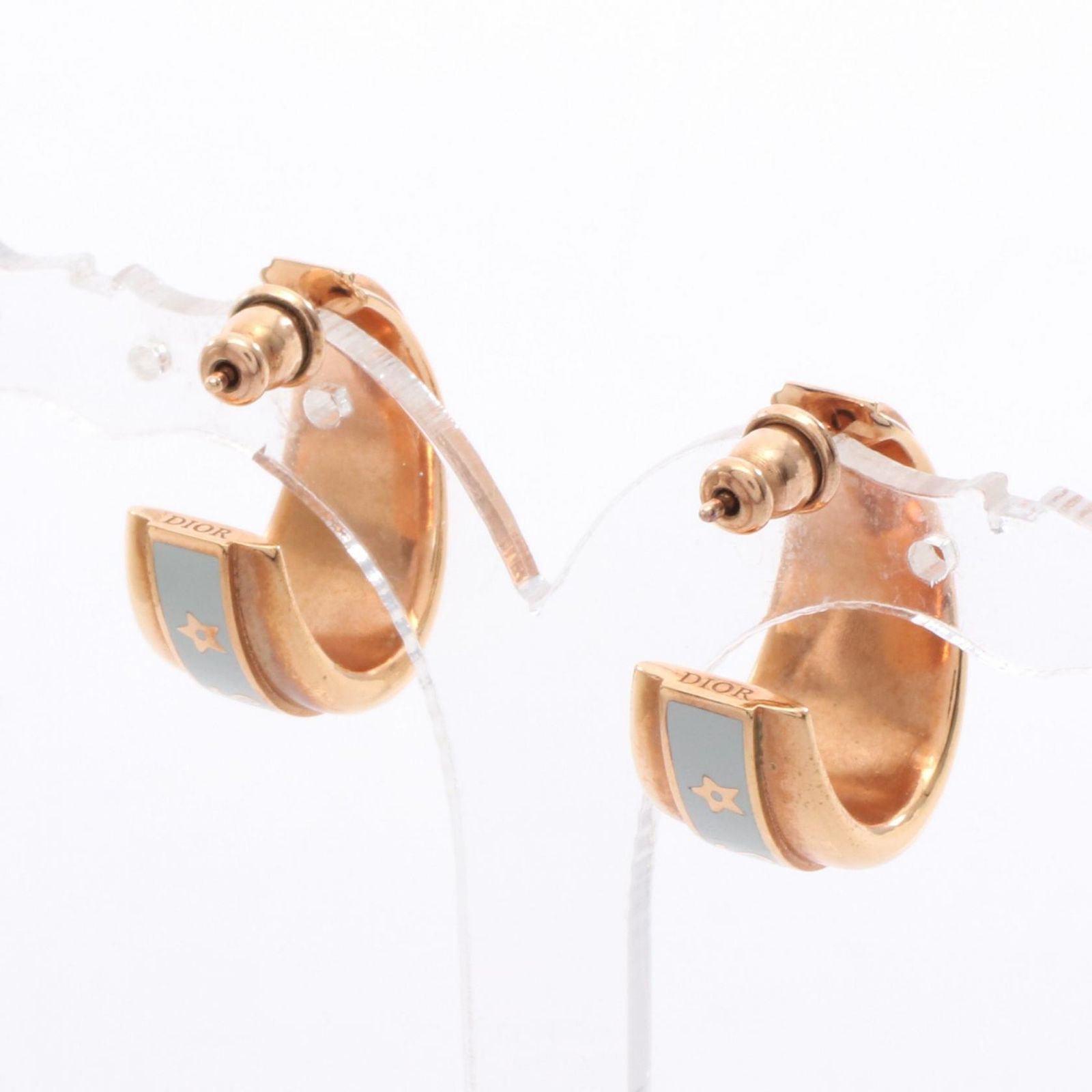 ディオール Dior ピアス GP ゴールドメッキ ピアス レディース Used A