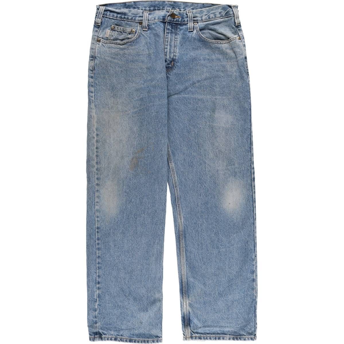 古着 カーハート Carhartt RELAXED FIT テーパードデニムパンツ メンズw36相当|eaa550055