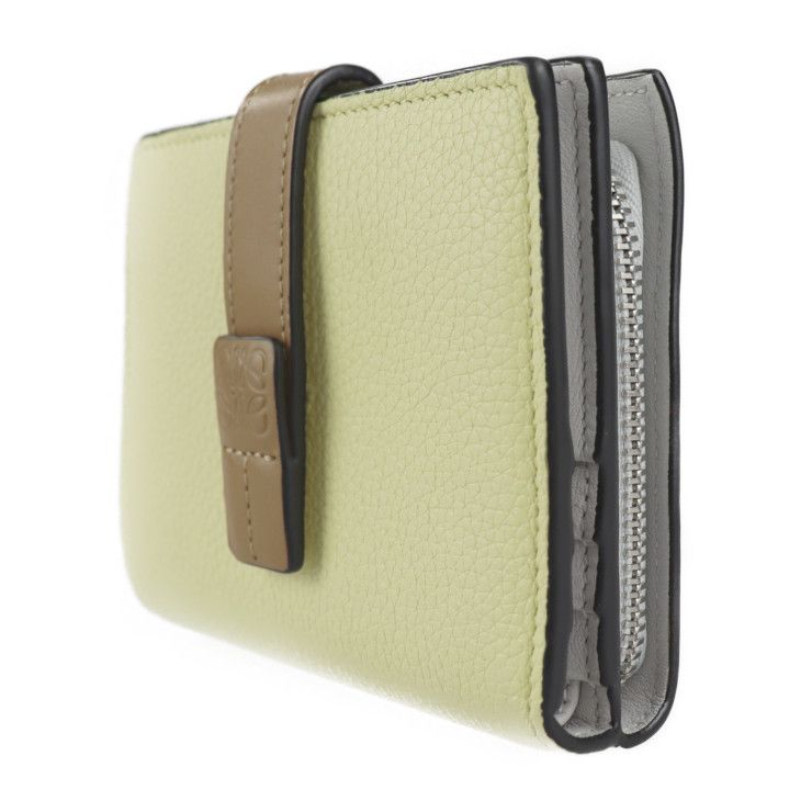 LOEWE 二つ折り財布 ライトイエロー