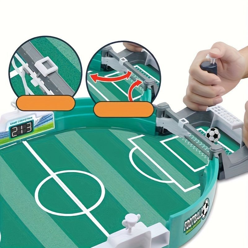 サッカー盤 ピンボール 卓上 ボール6個付き シンプル 42cm サッカー