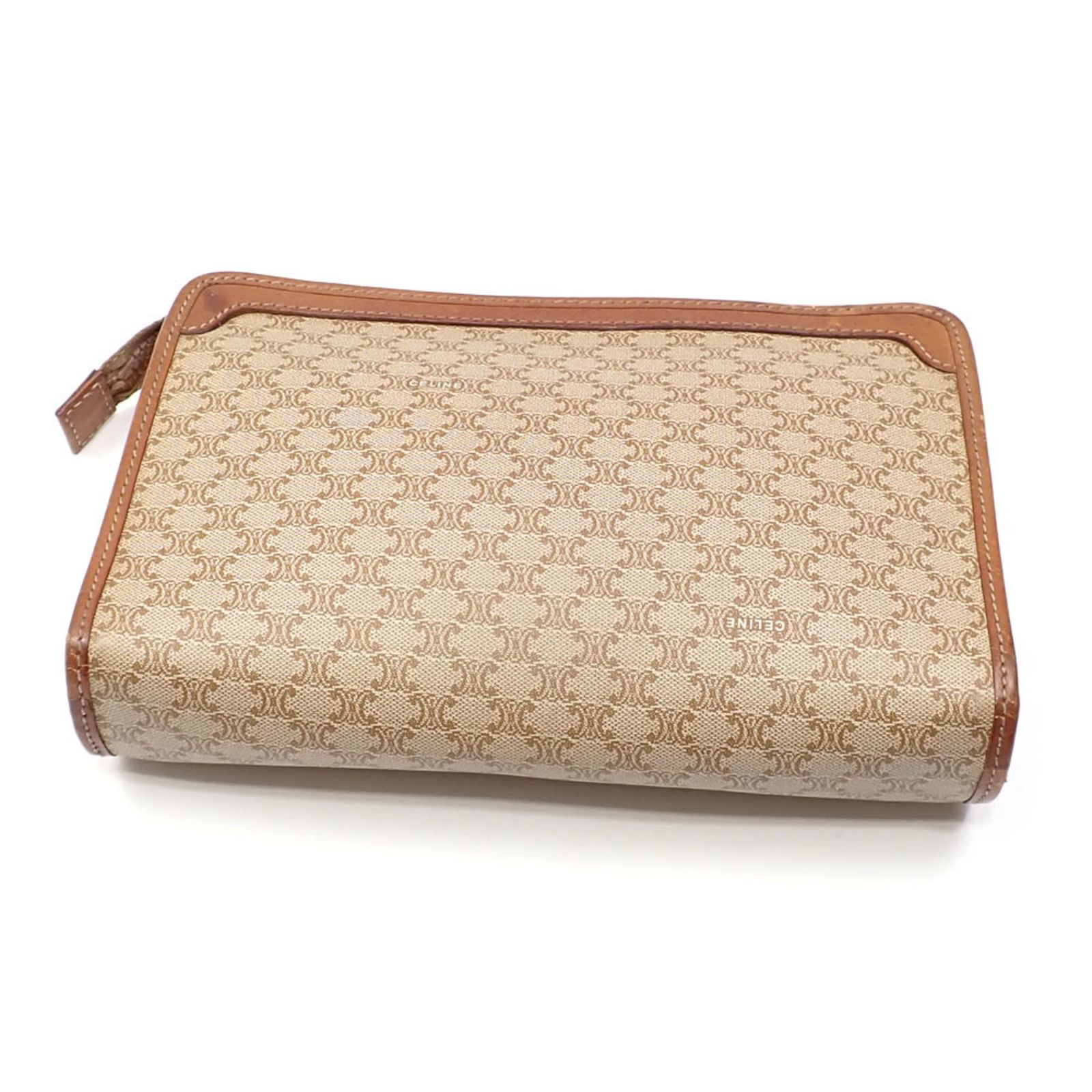 セリーヌ(Celine) セリーヌ クラッチバッグ ベージュ ブラウン