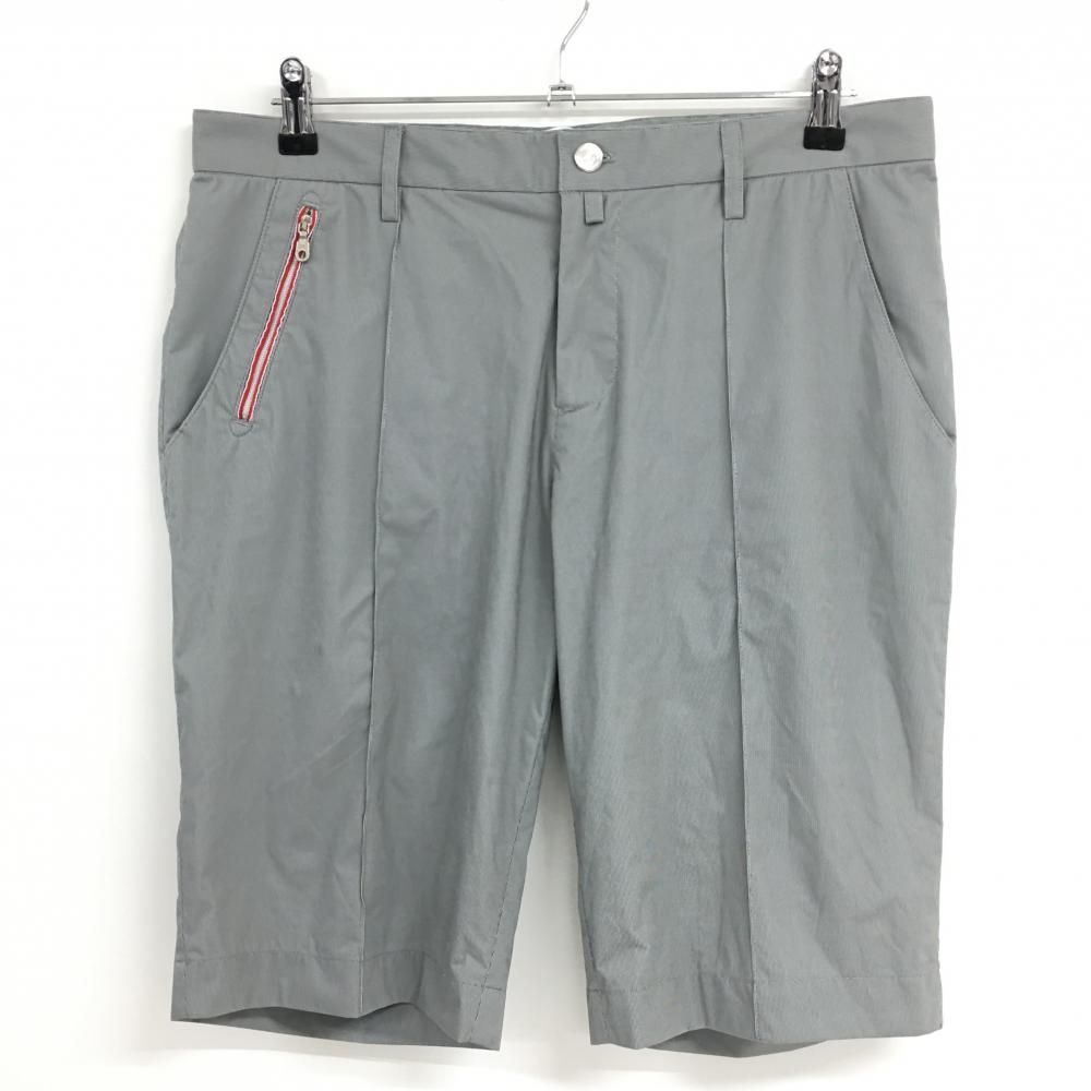 超美品】マークアンドロナ ハーフパンツ ライトグレー シャカシャカ  