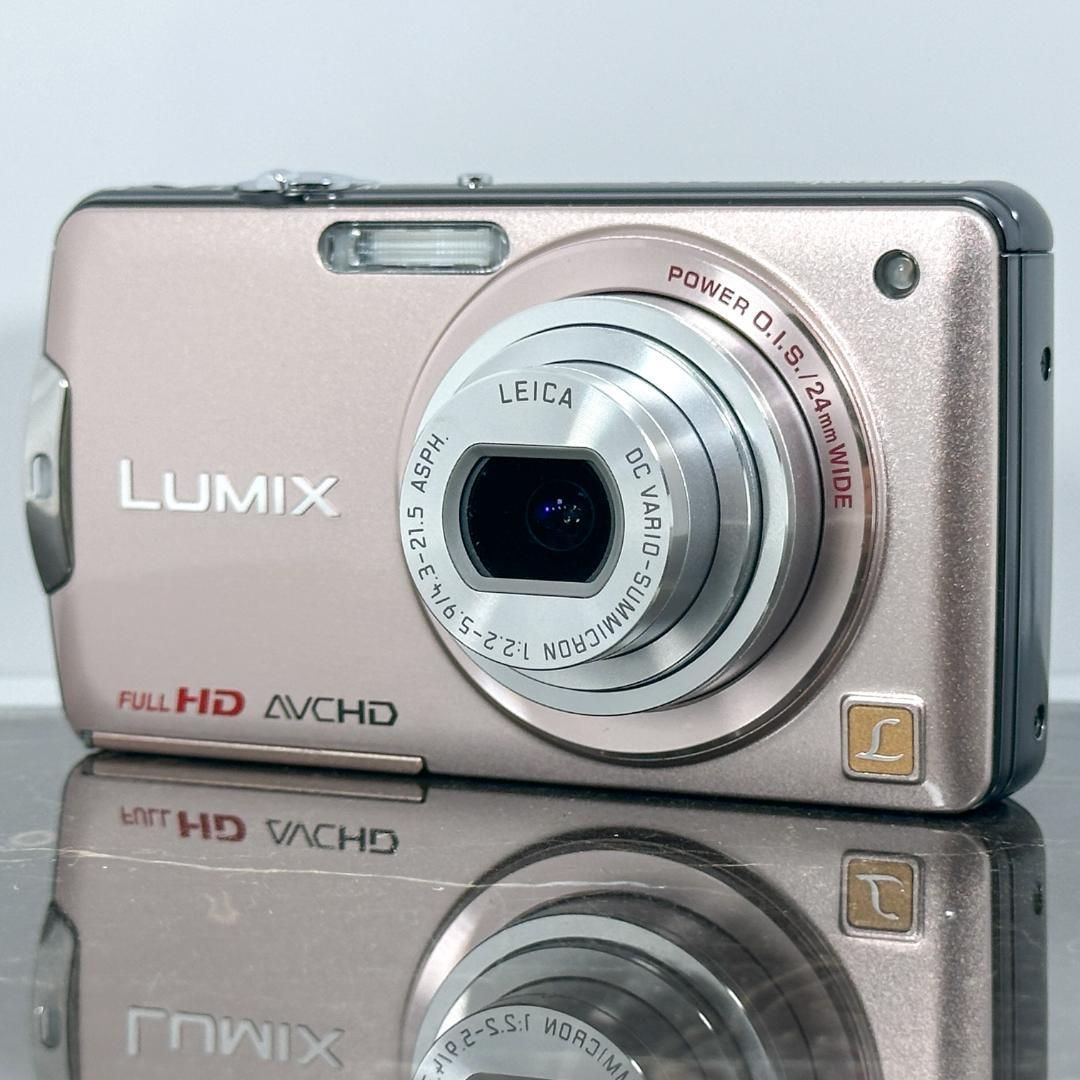 美品】Panasonic LUMIX DMC-FX700 ピュアピンクゴールド パナソニック