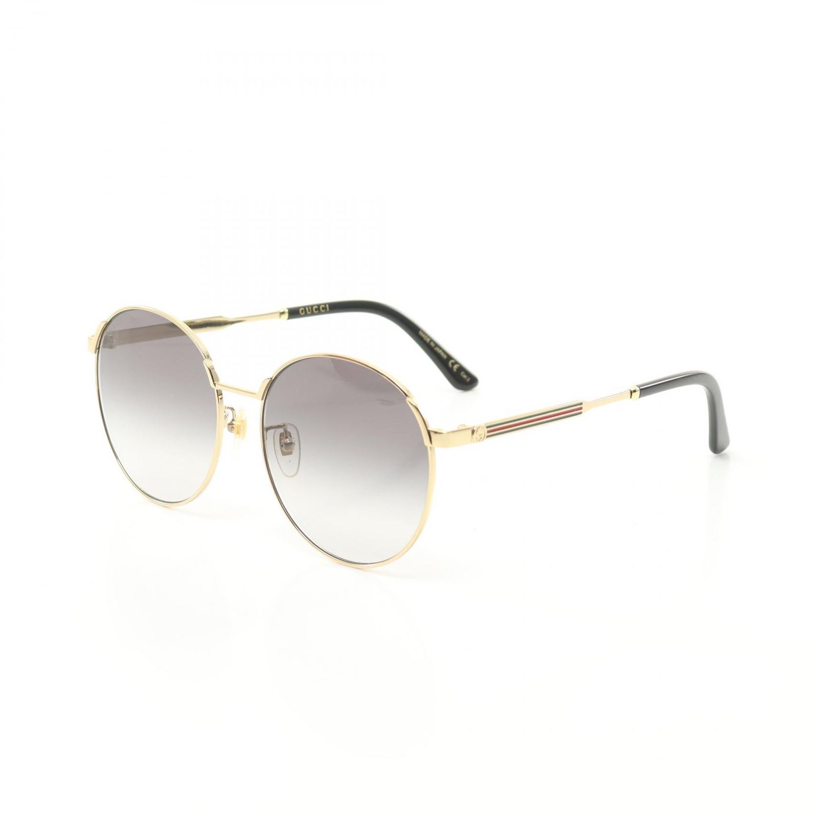 GUCCI✨️サングラス シェリーライン GGロゴ ゴールドデカレンズ GUCCI - 【新品未使用】GUCCI 伊達メガネ GG0040O ロゴ シェリー