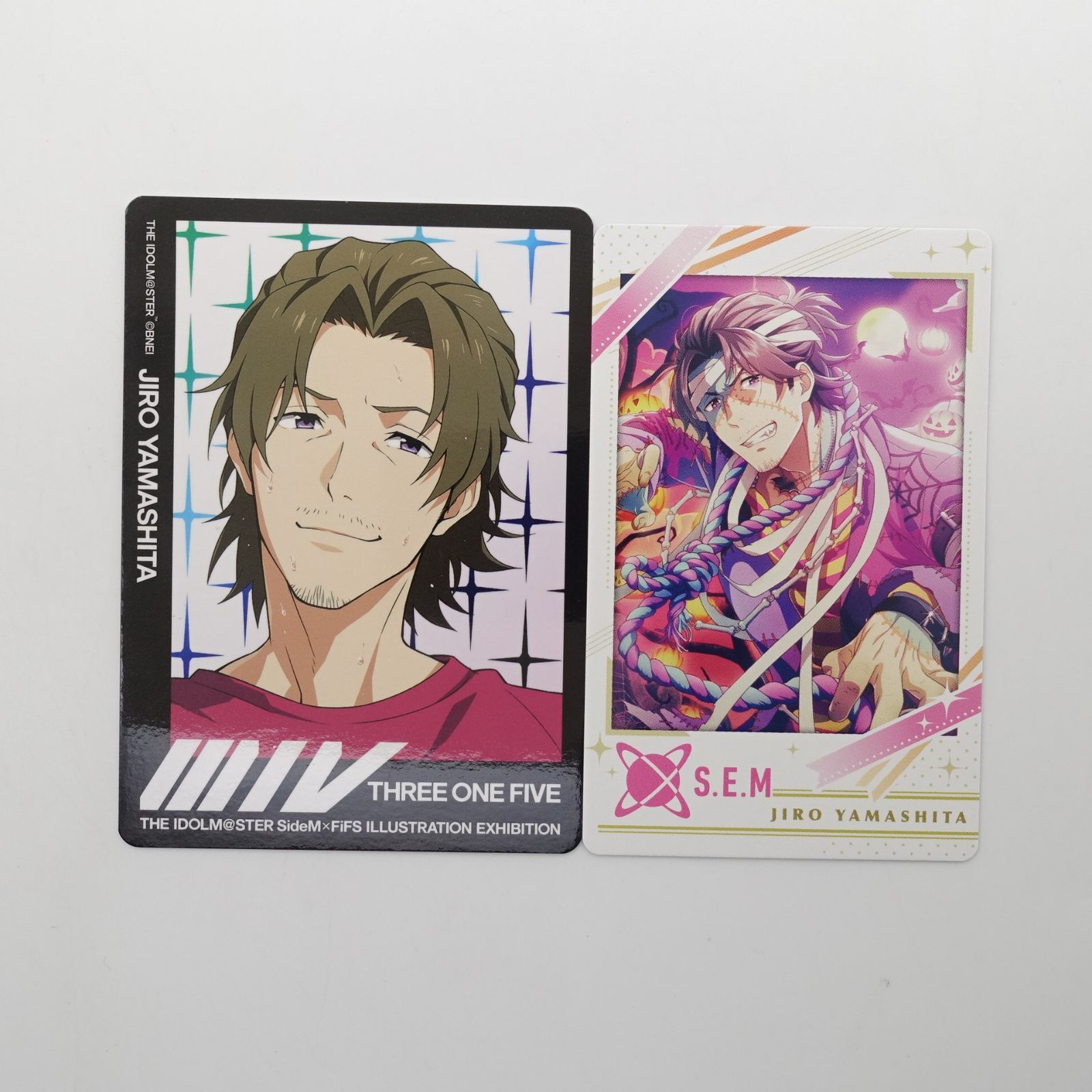 アイドルマスターSideM 山下次郎 FiFS展 スナップマイド 表情 トレカ 