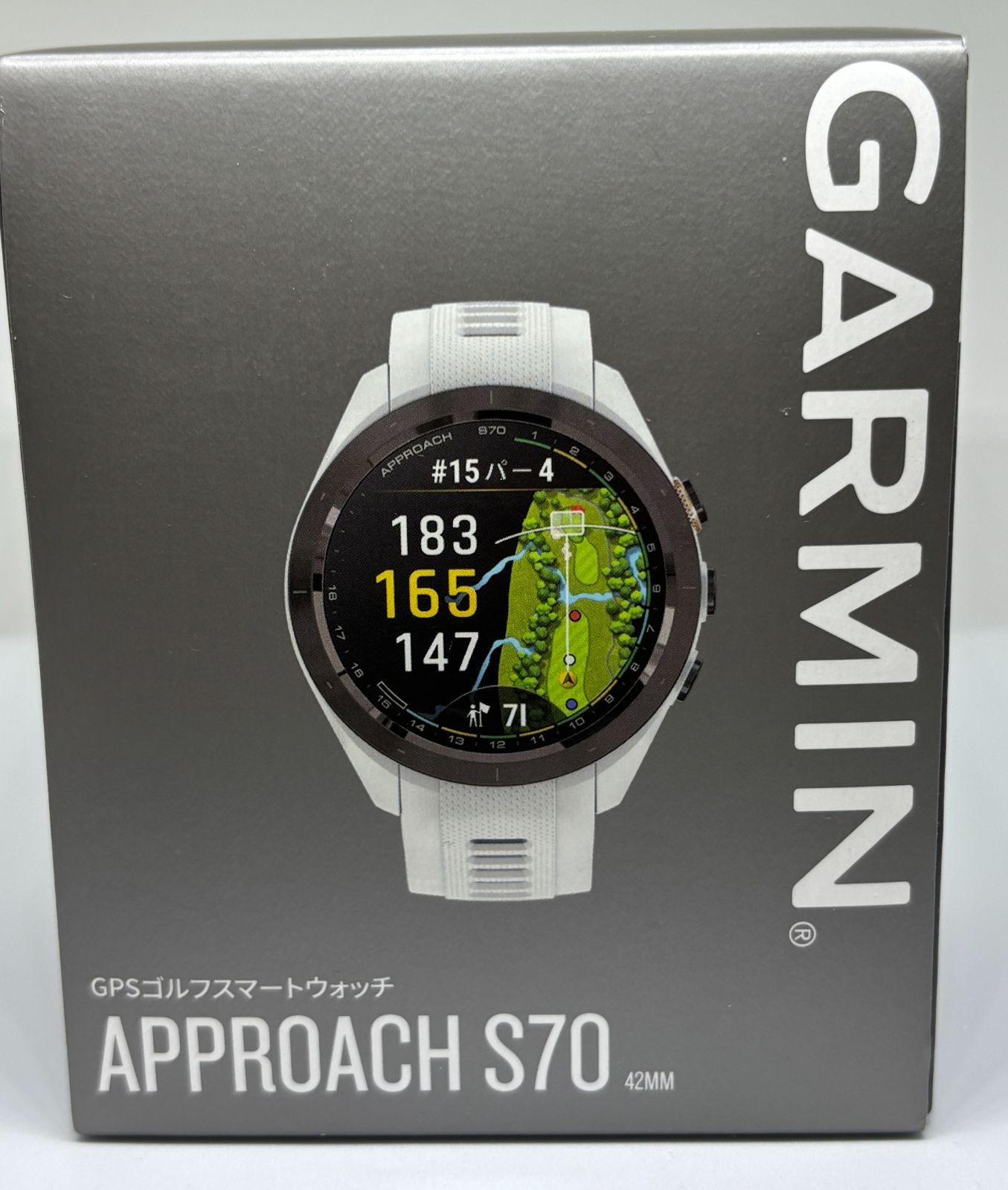 美品 ガーミン アプローチ S70 グレー 42mm ガーミン s70 42mm」の人気