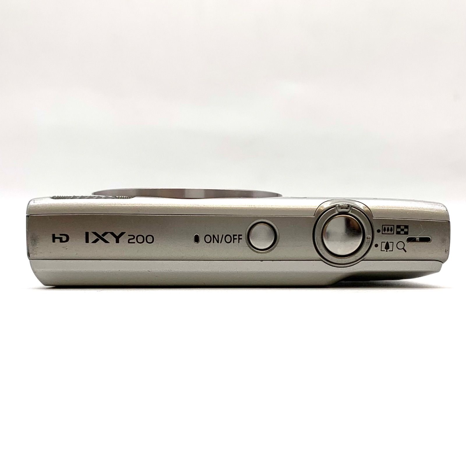 通電未確認】Canon コンパクトデジタルカメラ IXY 200 シルバー 【公式