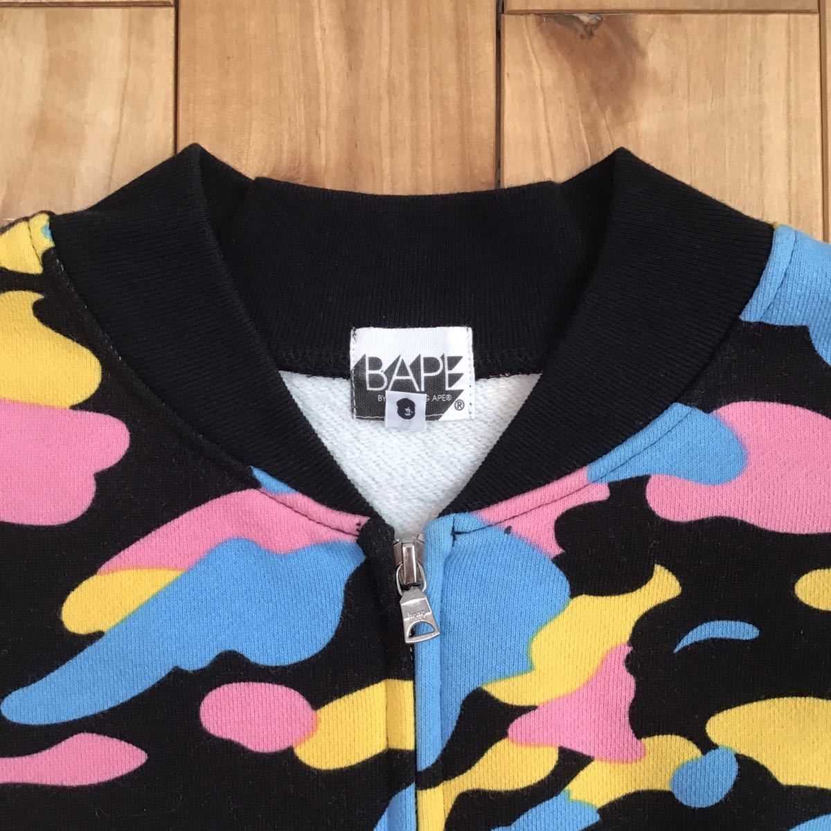 マルチカモ スウェット ブルゾン BAPE multi camo ベイプ ape - メルカリ