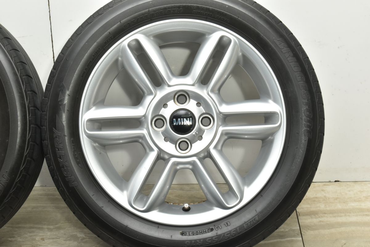 ミニクーパー　R55 R56 ホイール　タイヤ 正規品】MINI R55 R56 ミニクーパー 純正 16in 6.5J +48 PCD100