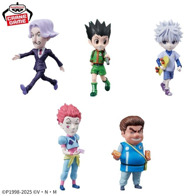 ハンターハンター ワーコレフィギュア ハンター試験 全５種セット HUNTER×HUNTER ワールドコレクタブルフィギュア-ハンター試験
