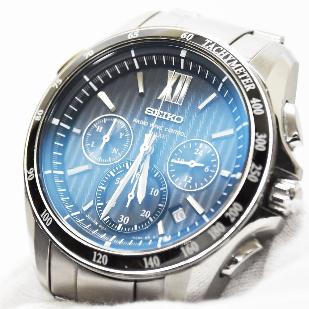 楽天市場】セイコー SEIKO ブライツ クロノグラフ ソーラー電波