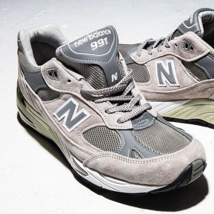 ニューバランス W991 GL new balance 991 グレー - NBモール - メルカリ