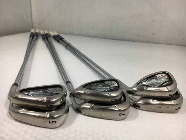 キャロウェイ スチールヘッドXr アイアン 8本 レフティ やさしいだけじゃないハイテク系」キャロウェイ STEELHEAD XR アイアン