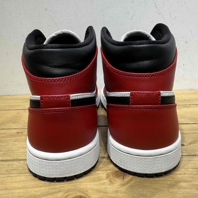 NIKE 2020 AIR JORDAN 1 MID CHICAGO BLACK TOE 26.5cm 554724-069