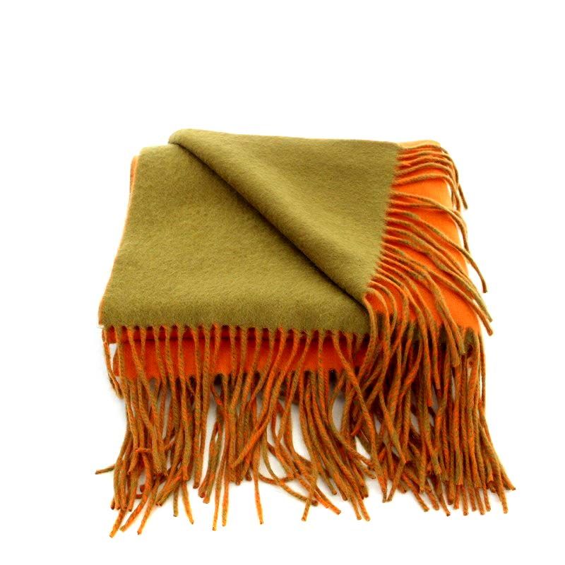 アソースメレ カーキ カシミヤ ストール アソースメレ ASAUCE MELER