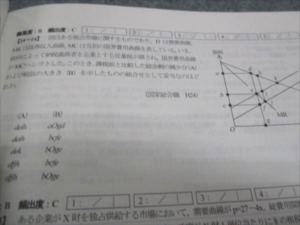 WG29-096 TAC 2023年合格目標 公務員講座 発展講義 経済科目 テキスト 状態良い 20S4B - メルカリ