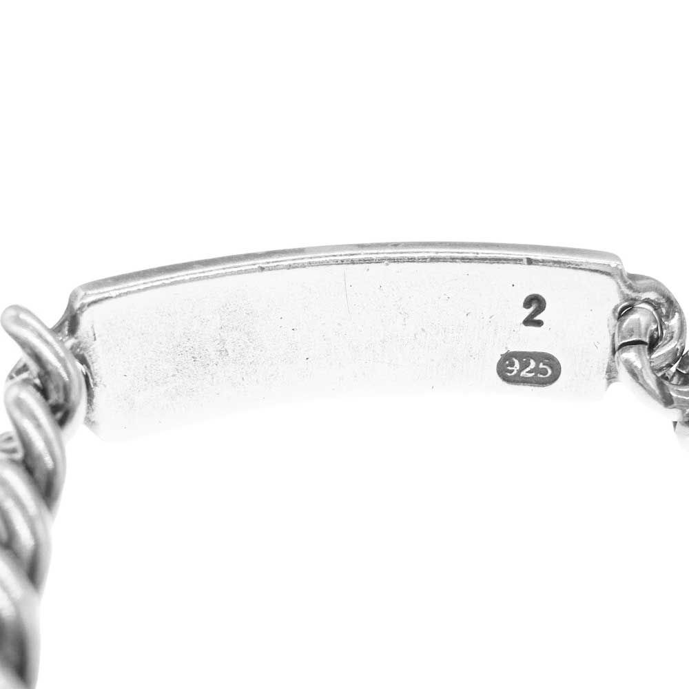 RRL ダブルアールエル ID BRACELET ブレスレット シルバー系