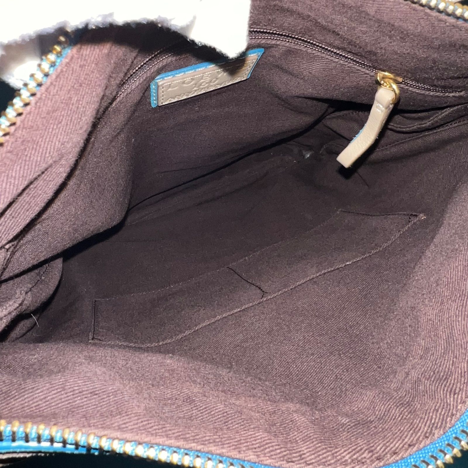希少】LOEWE ロエベ 160周年記念 ピンバッジデザイン ショルダーバッグ 