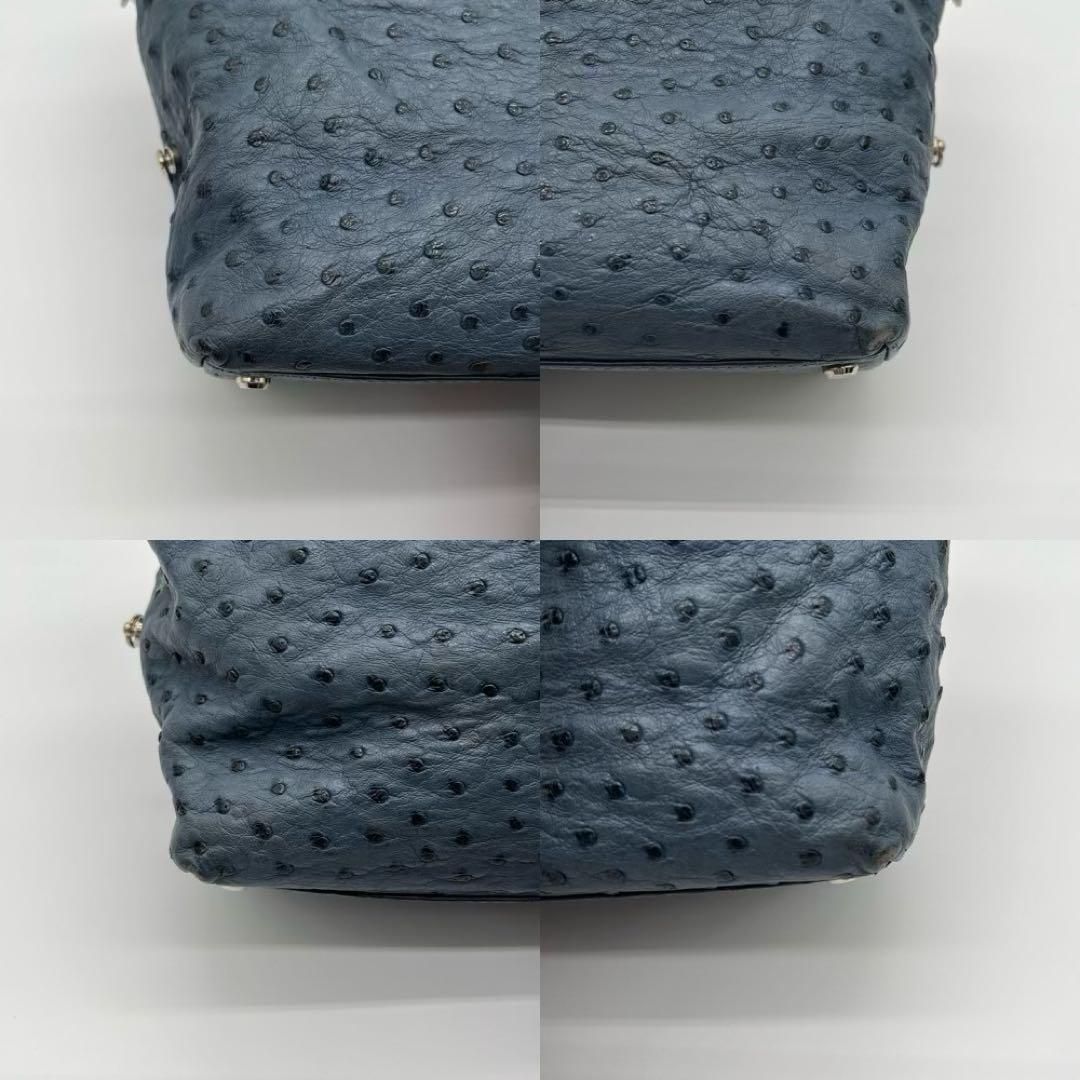 美品】Takechi オーストリッチ ダチョウ トートバッグ