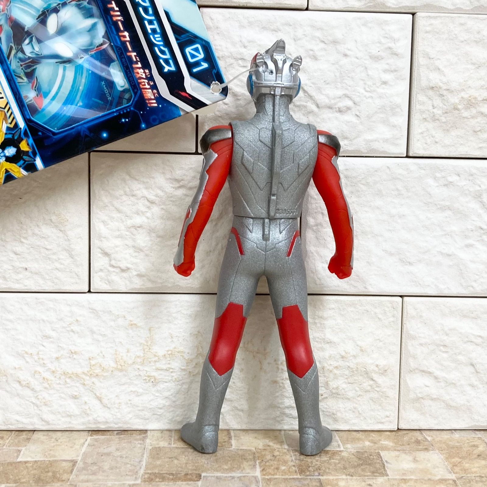 初期タグ・新品未使用】01 ウルトラマンエックス ソフビ サイバー