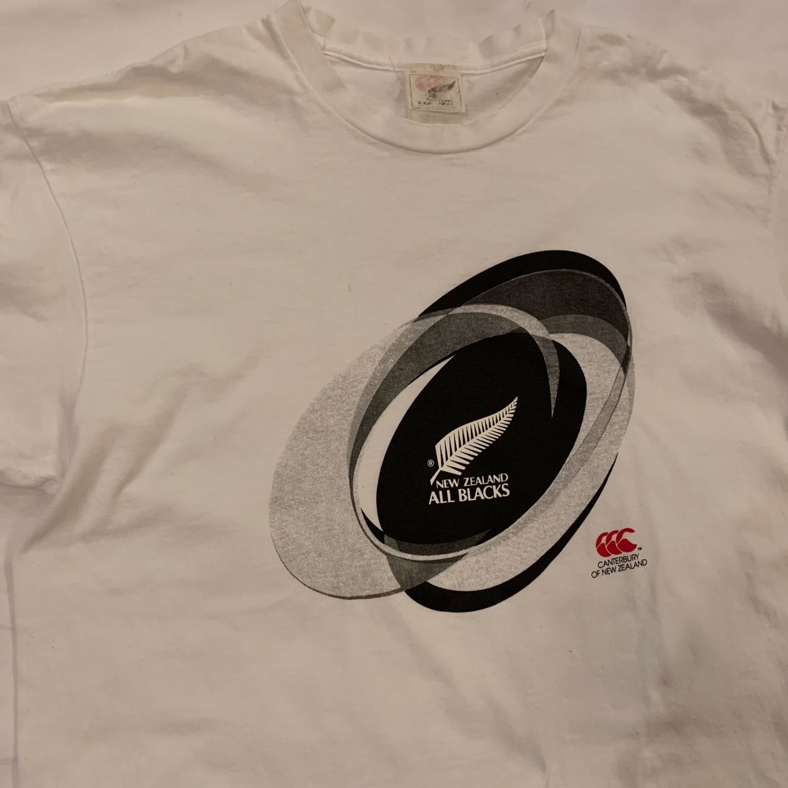90s CANTERBURY “New Zealand All Blacks” S/S Graphic T-Shirt