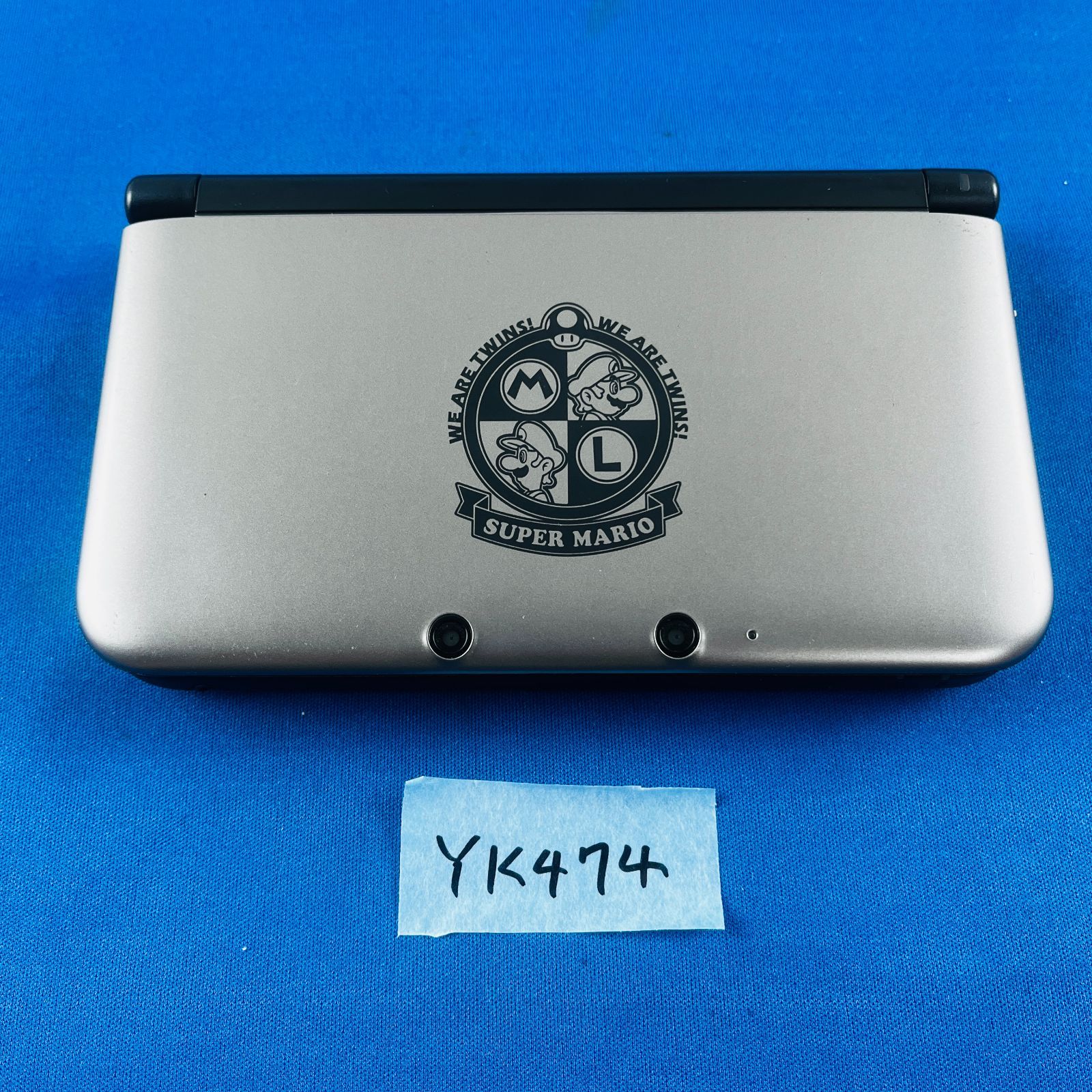 ニンテンドー3DSLL 限定カラー マリオシルバー ◇YK474 ニンテンドー