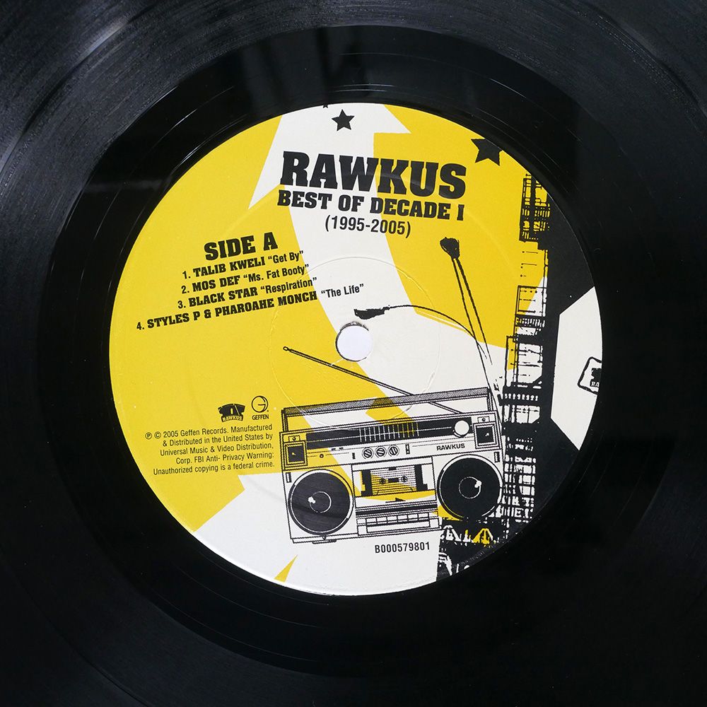US盤 VA/RAWKUS RECORDS BEST OF DECADE I/GEFFEN B000579801 LP