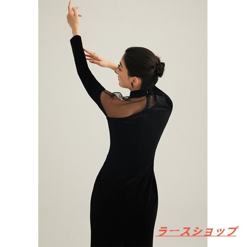 ロング丈 ワンピース