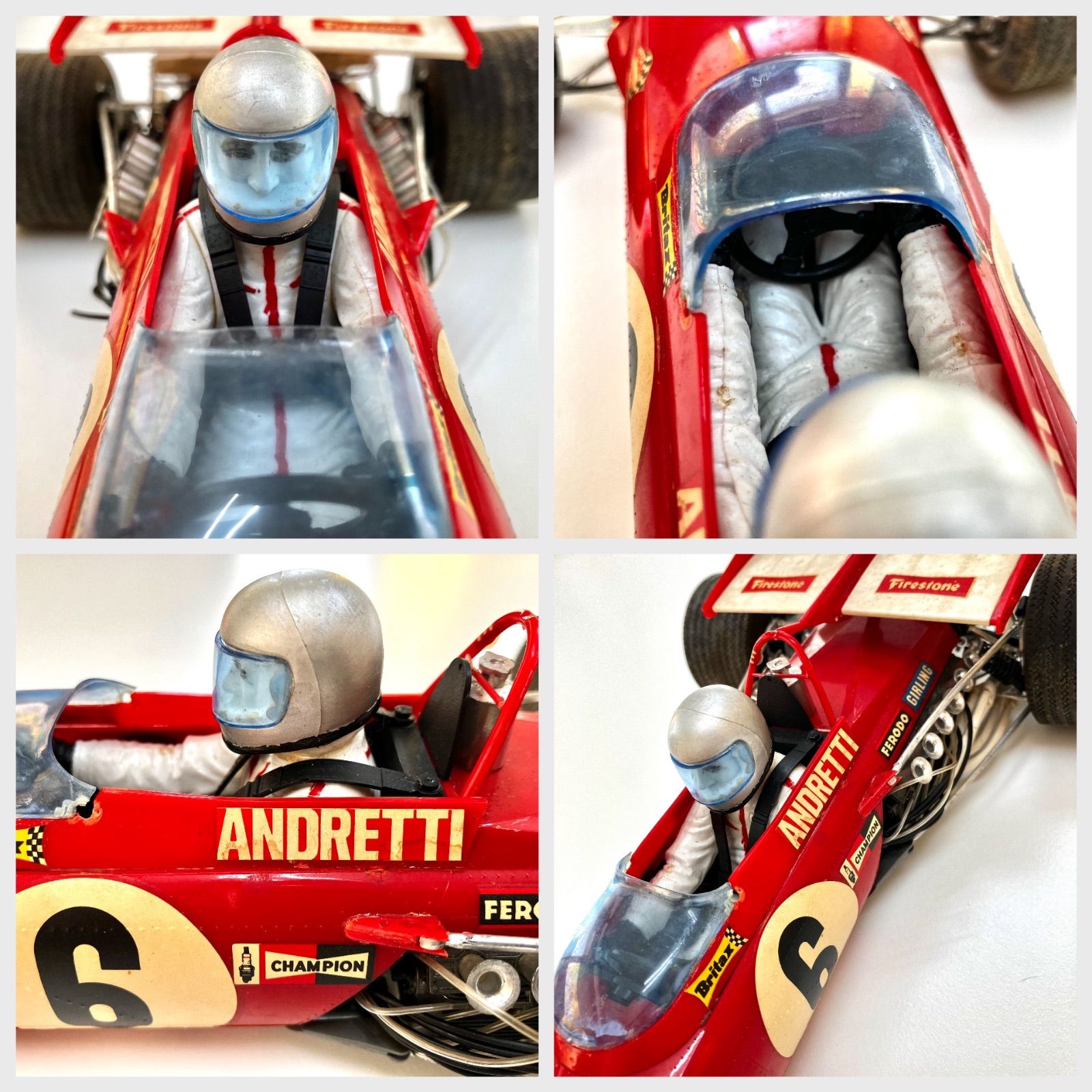 昭和レトロ 完成品】 フェラーリ FERRARI 312B 迫力1/18スケール 