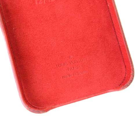 ルイヴィトン バンパー ケース iPhone12 12Pro 赤 M80081_ 中古・古着通販】LOUIS VUITTON (ルイ ヴィトン) Iphoneケース12